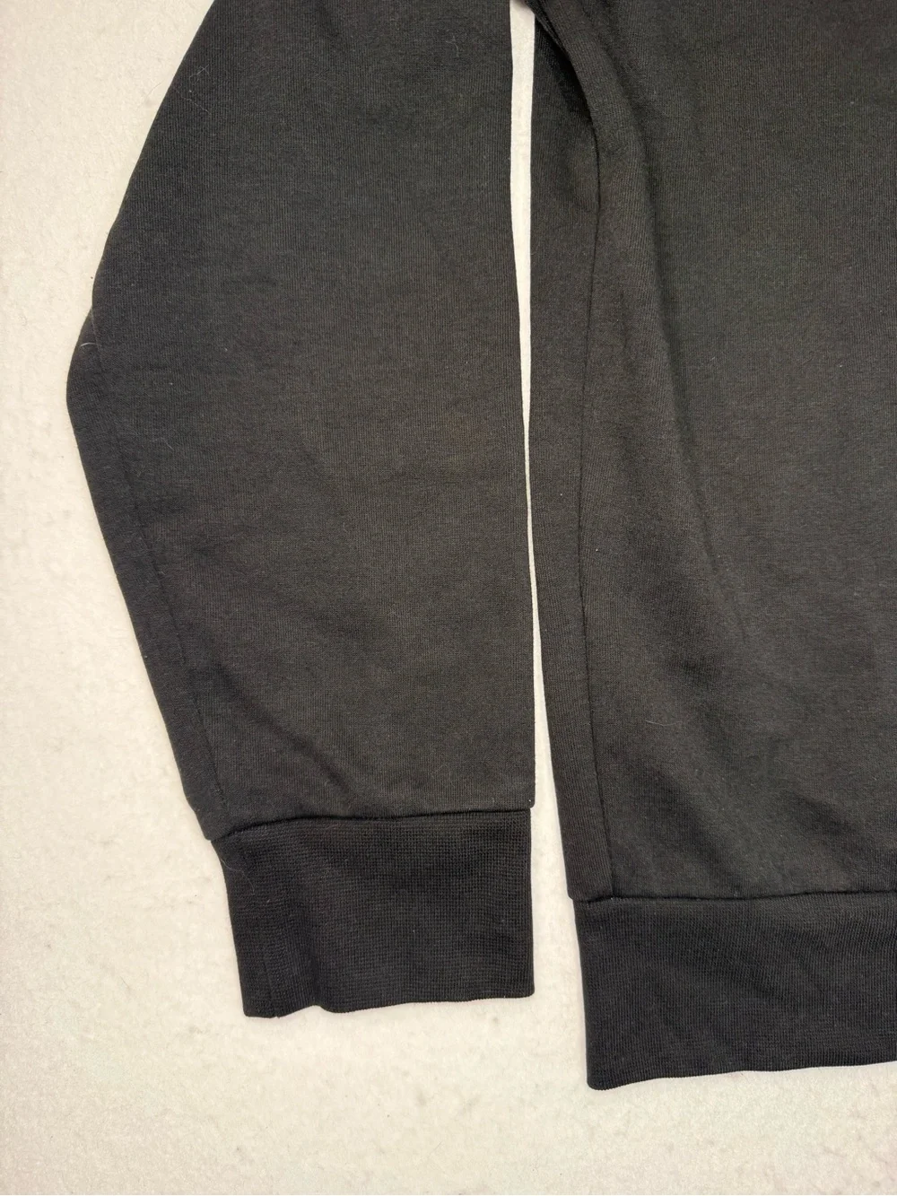 Ralph Lauren Black Quarter-Zip Men's Sweater